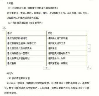 职业生涯规划书管理评价 职业生涯规划总体评价