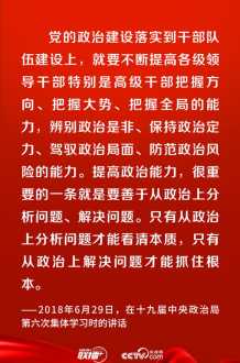 党建领航提升政治领导力 党建工作政治引领