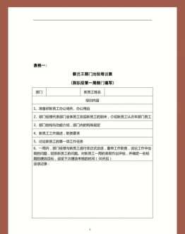 有效管理人员培训计划方案 有效管理人员培训计划