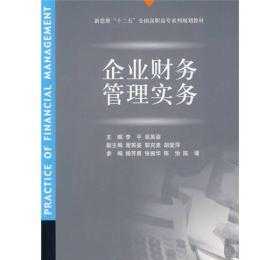 企业财务分析课程 企业财务管理实务说课