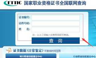 资格证书查询系统官网 全国联网职业资格证书查询系统官网