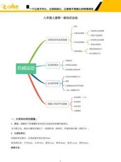 关于初二物理上册的信息