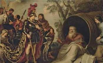 diogenes and alexander 课文主旨 diogenes