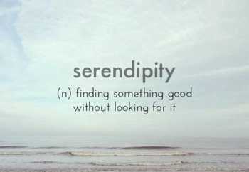 serendipity的寓意 serendipity