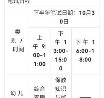 2021年下半年教师资格证报考时间 教师资格证21年报考时间